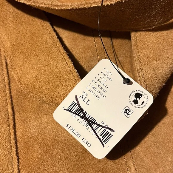 Free People Suede Caravan Tote NWT